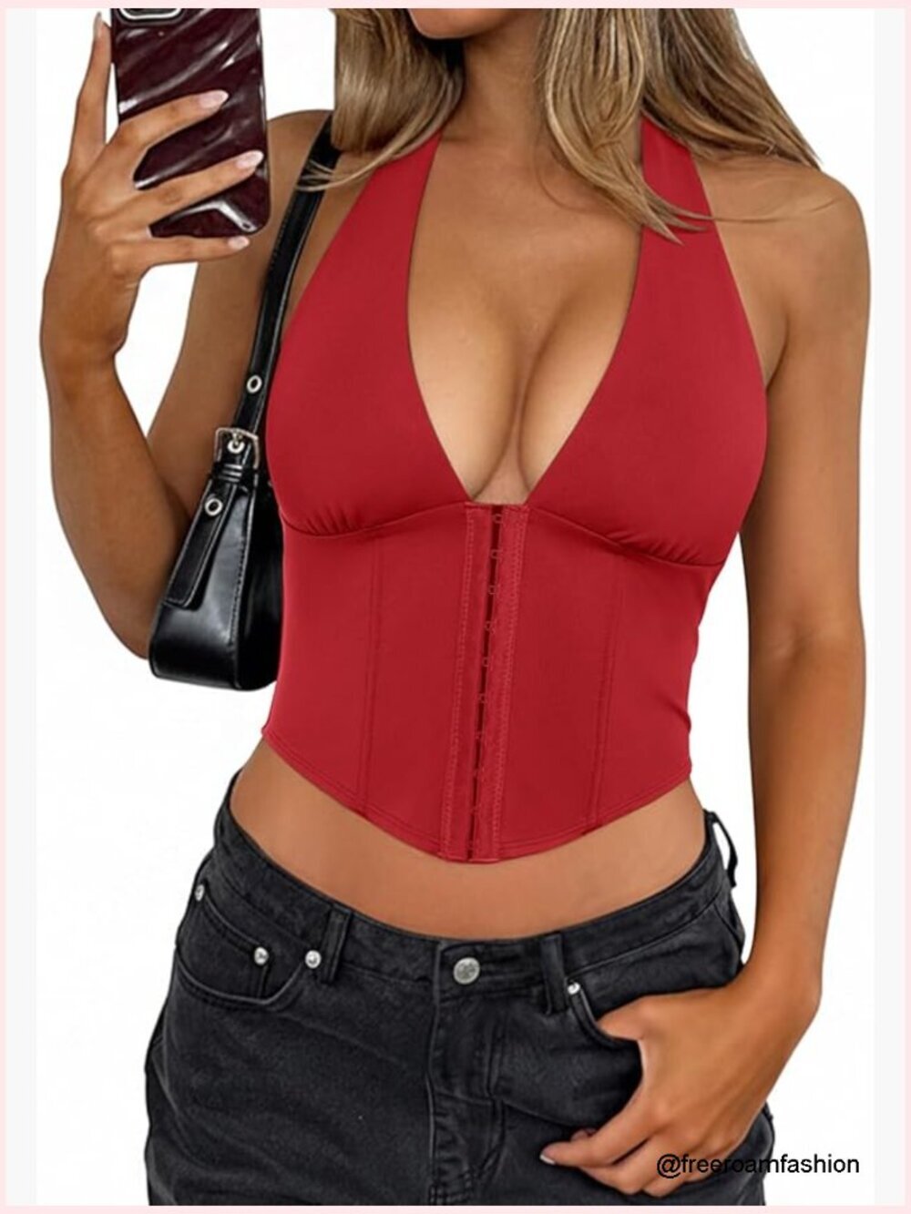 Women Halter Corset Crop Top Sleeveless Backless Asymmetrical Sexy Going Out Top